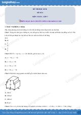 Đề thi học kì 2 Toán 7 - Đề số 2 - Kết nối tri thức